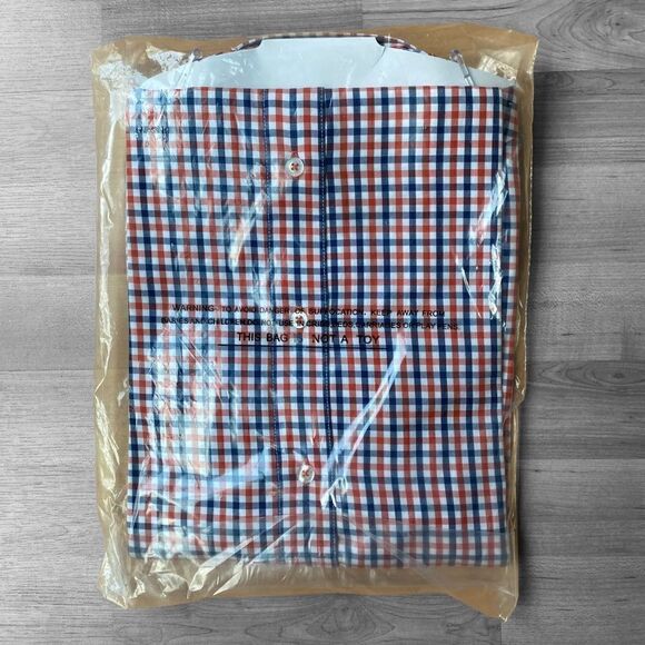 Men’s Pennington Bailes Long Sleeve Plaid Shirt NWT Size Medium - Picture 2 of 4